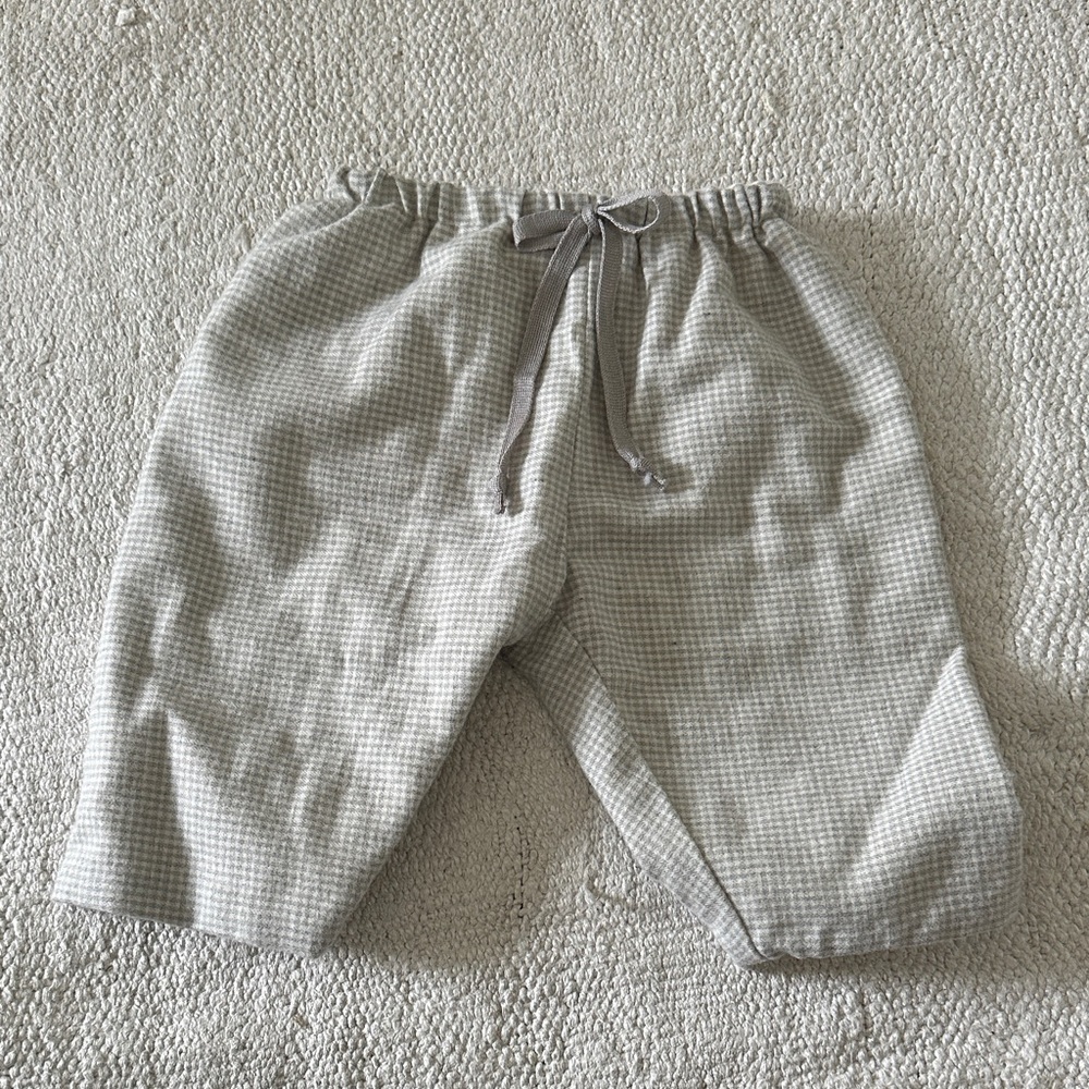Makié 6m Gray Check flannel Pants